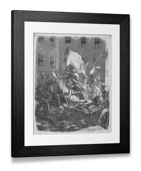 Framed Print : People Demonstrating in Vienna Framed Print : People Demonstrating in Vienna