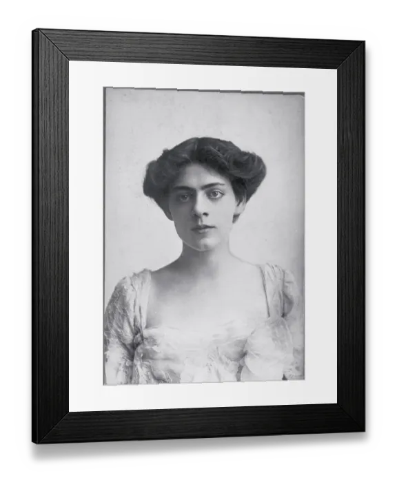 Framed Print : Ethel Barrymore Posing Framed Print : Ethel Barrymore Posing