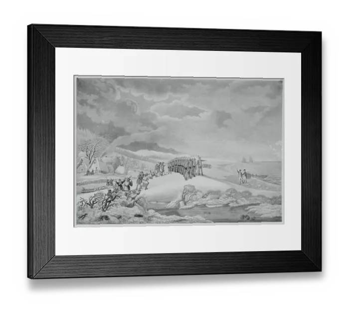 Framed Print : Aquatint of Arrival of Captain Cook's Ships Framed Print : Aquatint of Arrival of Captain Cook's Ships