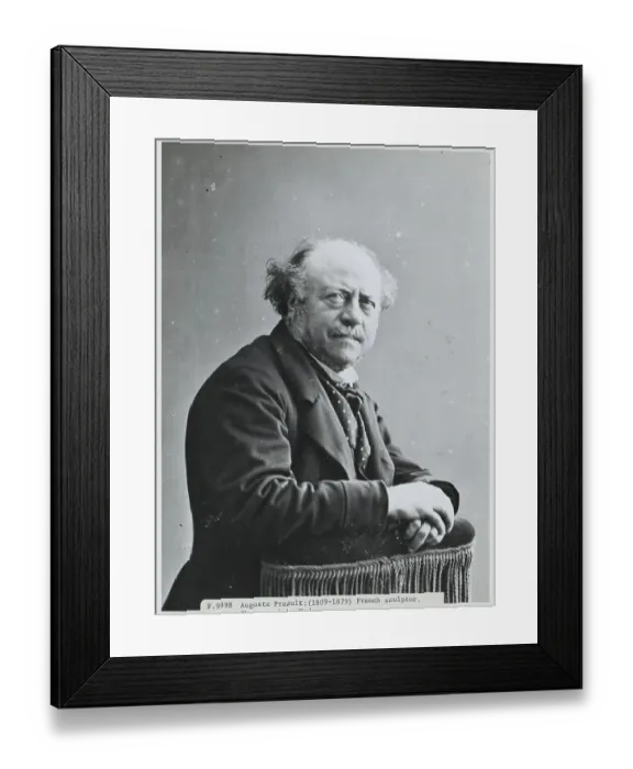 Framed Print : French Sculptor Auguste Preault Framed Print : French Sculptor Auguste Preault