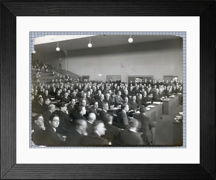 Framed Print : Meeting Of The League Of Nations Framed Print : Meeting Of The League Of Nations