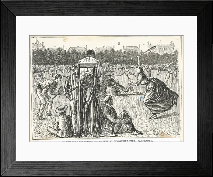 Framed Print : Lawn Tennis Tournament Framed Print : Lawn Tennis Tournament