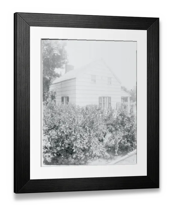 Framed Print : Edgar Allen Poe's Cottage Framed Print : Edgar Allen Poe's Cottage