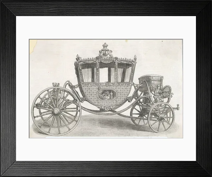 Framed Print : 18th Century State Carriage Framed Print : 18th Century State Carriage