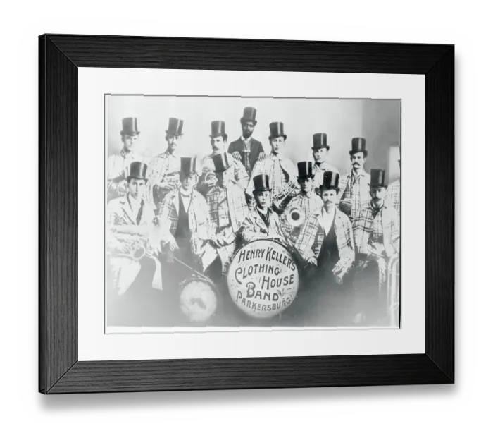 Framed Print : Business Band Members