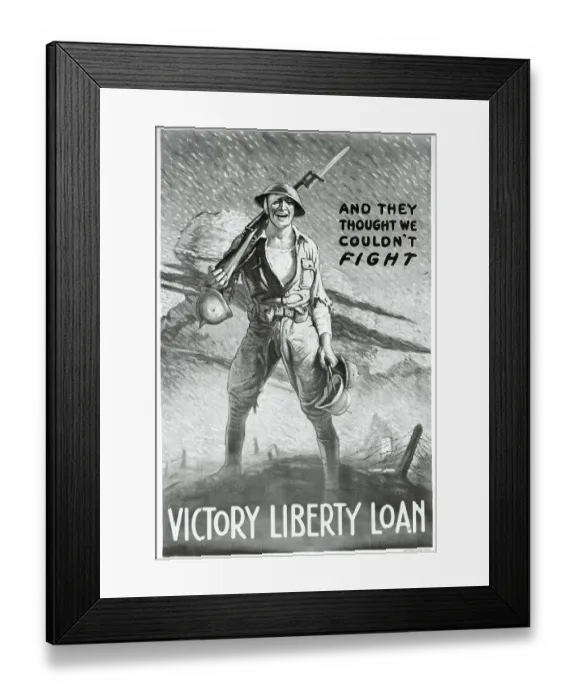 Framed Print : Victory Liberty Loan Poster by Victor Clyde Forsythe