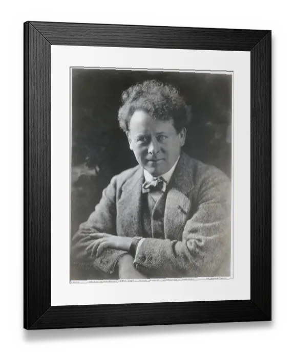 Framed Print : Portrait of Willem Mengelberg