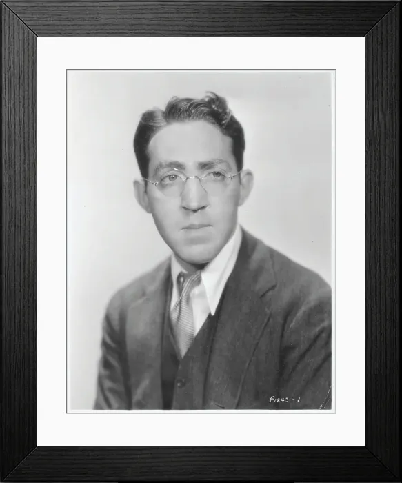 Framed Print : Portrait of S.J. Perelman Framed Print : Portrait of S.J. Perelman