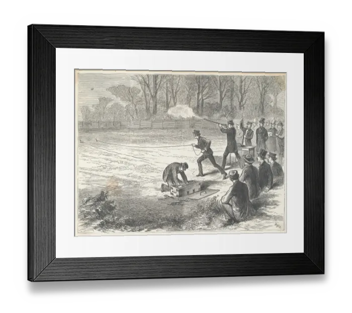 Framed Print : Men Practicing Framed Print : Men Practicing