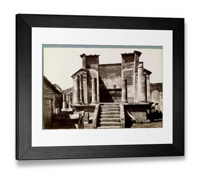 Framed Print : Pompeii's Temple or Isis Framed Print : Pompeii's Temple or Isis