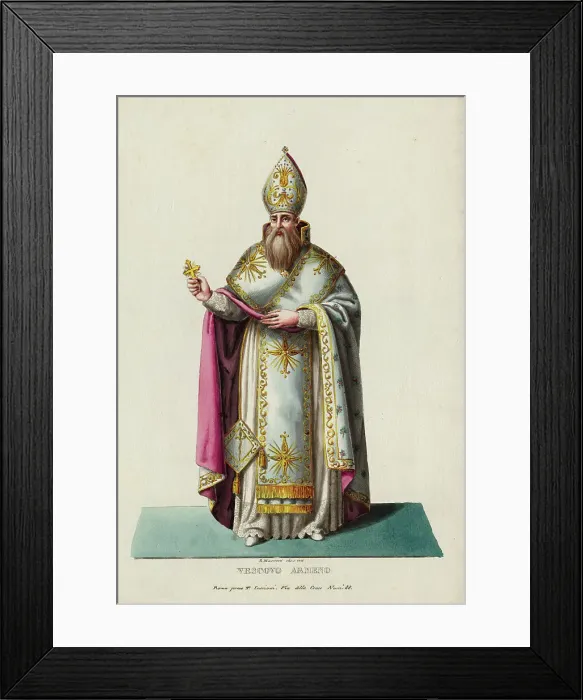 Framed Print : Early Armenian Bishop Framed Print : Early Armenian Bishop