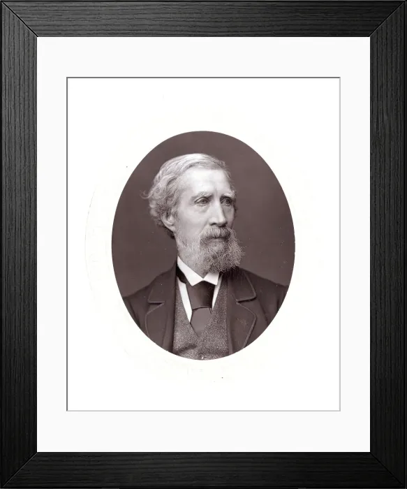 Framed Print : Oval Portrait Of William Calder Marshall