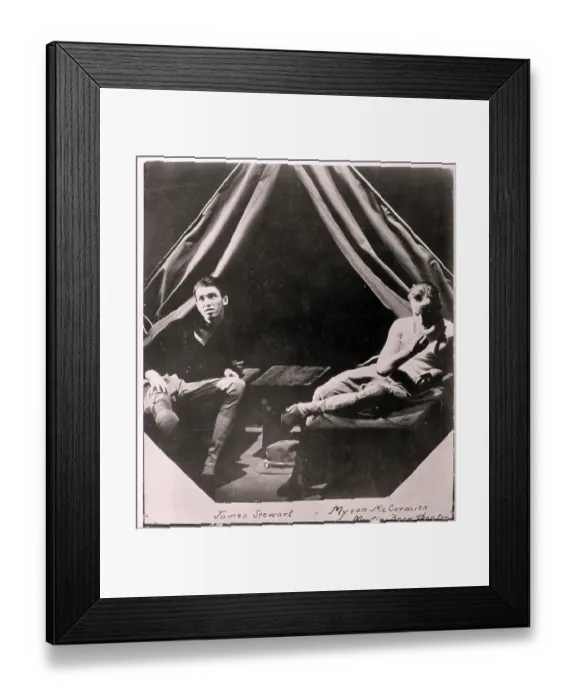 Framed Print : James Stewart And Myron Mccormick Framed Print : James Stewart And Myron Mccormick