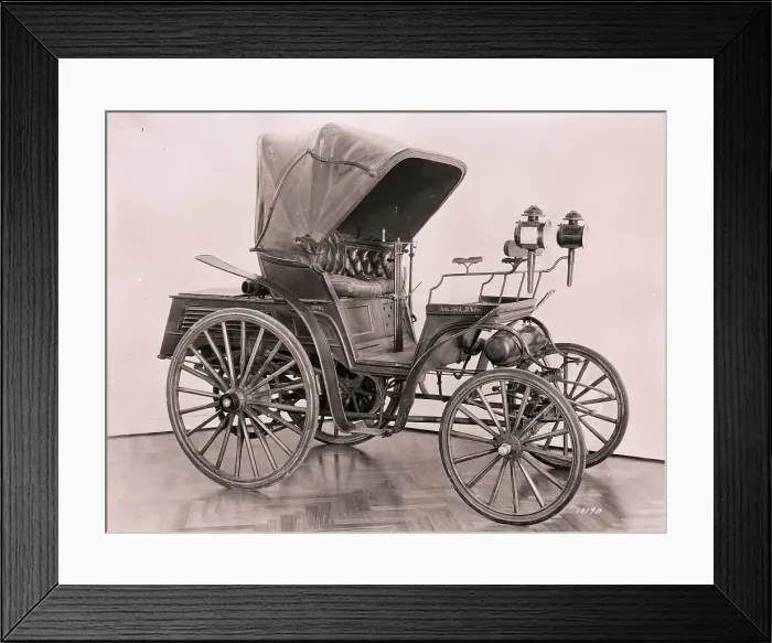 Framed Print : Portrait Of A Benz Vis A Via Framed Print : Portrait Of A Benz Vis A Via