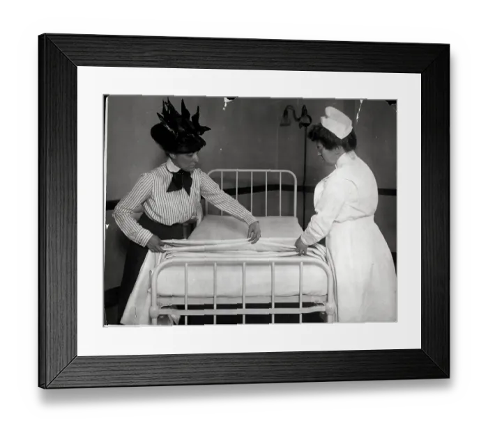 Framed Print : Society Women Work For Voluntary Hospita Framed Print : Society Women Work For Voluntary Hospita