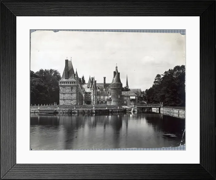Framed Print : Southern View Of Chateau De Maintenon Framed Print : Southern View Of Chateau De Maintenon