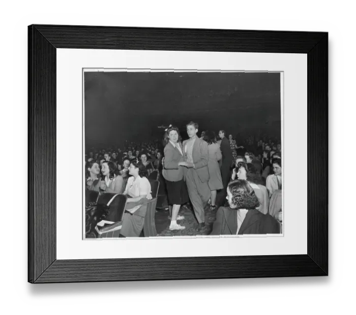Framed Print : Teenage Couple Dancing In Paramount 1930 Framed Print : Teenage Couple Dancing In Paramount 1930