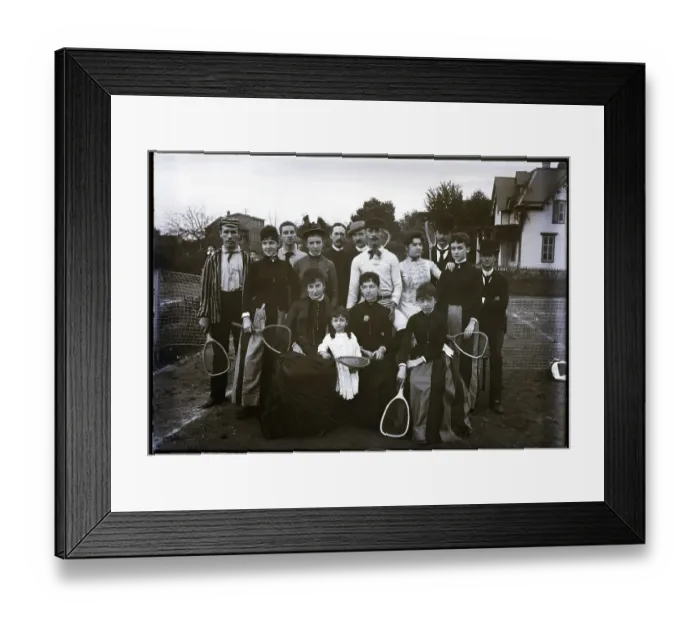 Framed Print : Group Of Tennis Players Framed Print : Group Of Tennis Players
