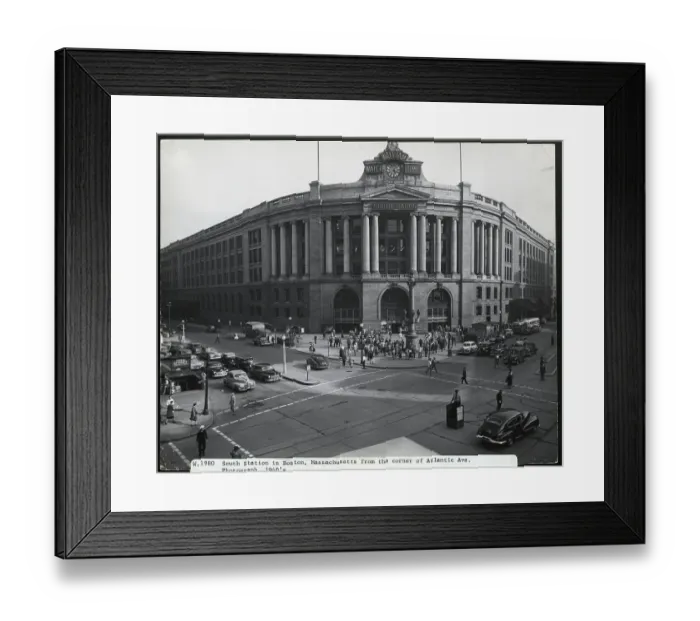 Framed Print : South Station In Boston Framed Print : South Station In Boston