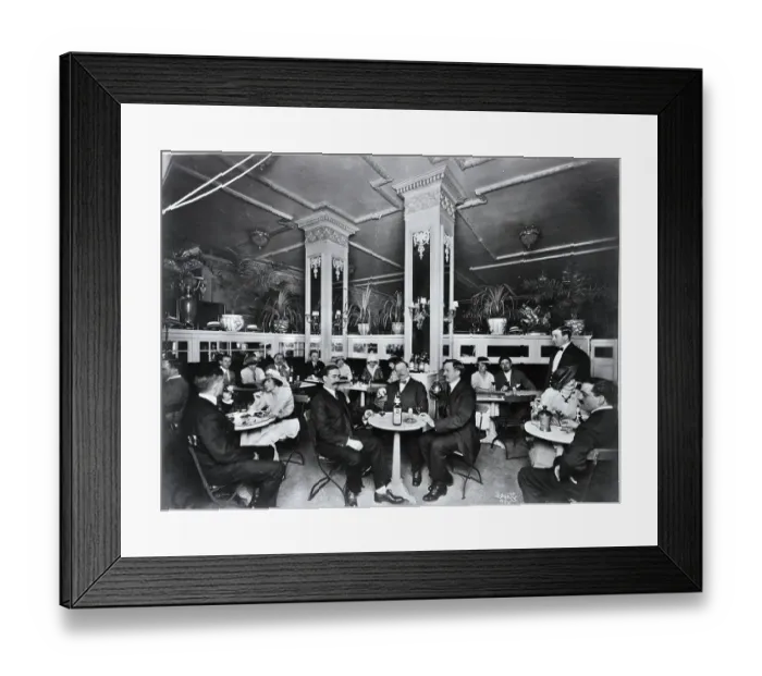 Framed Print : Pre World War I New York Hotel Framed Print : Pre World War I New York Hotel