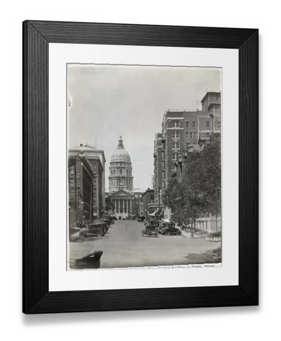 Framed Print : State Capital Building In Topeka Ks Framed Print : State Capital Building In Topeka Ks
