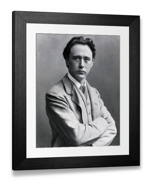 Framed Print : Headshoulders Portrait Of Von Weingarten Framed Print : Headshoulders Portrait Of Von Weingarten