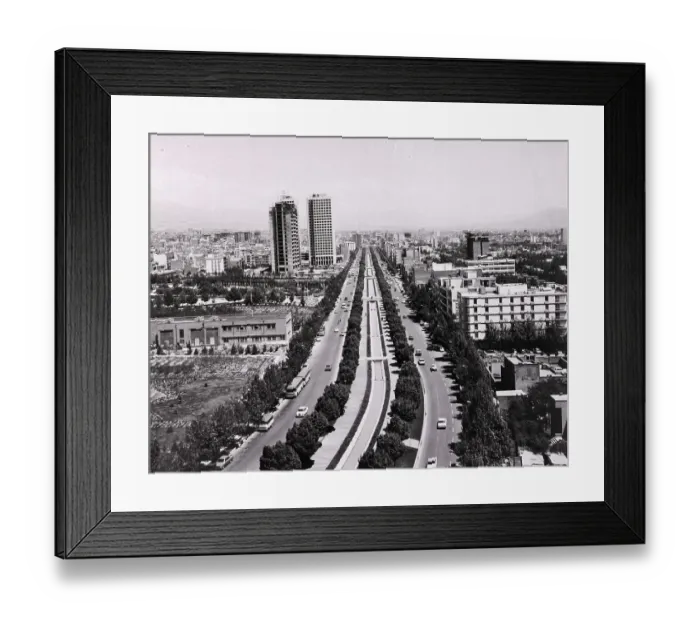 Framed Print : Air View Of Elizabeth Blvd And Buildings Framed Print : Air View Of Elizabeth Blvd And Buildings