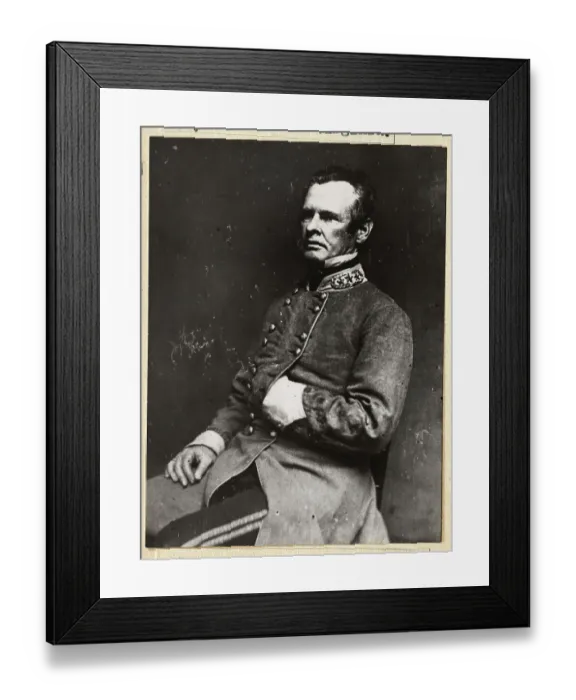 Framed Print : Portrait of General Rains Framed Print : Portrait of General Rains