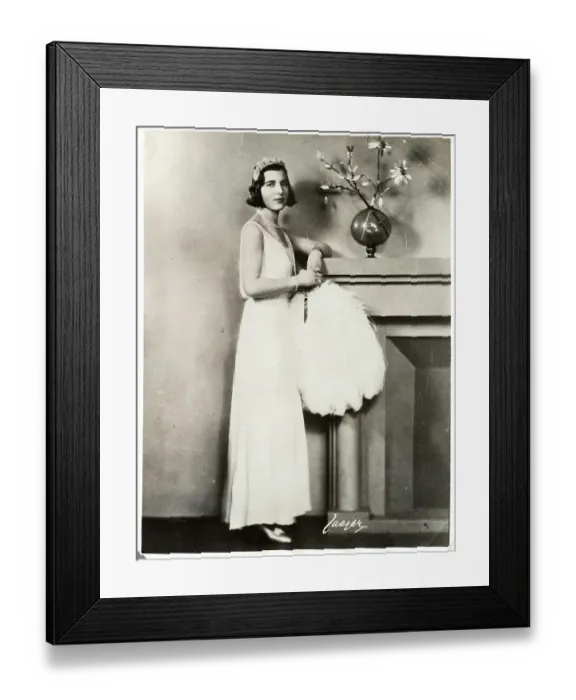 Framed Print : Portraits of Sweden's Princess Ingrid Framed Print : Portraits of Sweden's Princess Ingrid