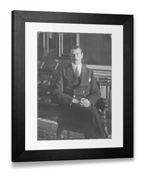 Framed Print : Sweden's King Christian X Framed Print : Sweden's King Christian X