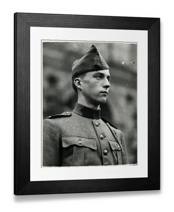 Framed Print : King Leopold III of Belgium