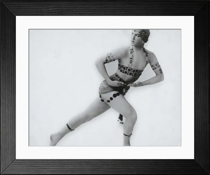 Framed Print : Ted Shawn Posing Framed Print : Ted Shawn Posing