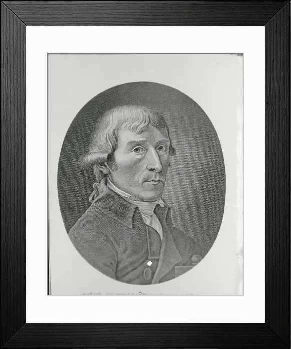 Framed Print : Portrait of Antonio Scarpa Framed Print : Portrait of Antonio Scarpa