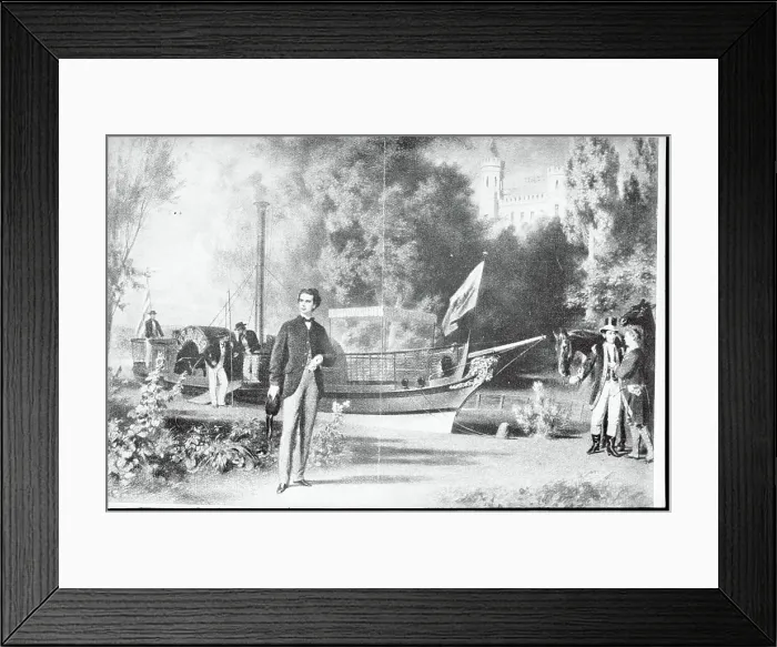 Framed Print : Louis II Standing Outside Framed Print : Louis II Standing Outside