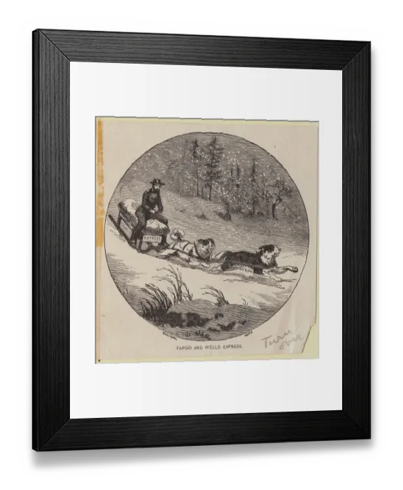 Framed Print : Ginery Twitchell Making Delivery Framed Print : Ginery Twitchell Making Delivery