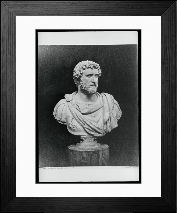 Framed Print : Bust of Antoninus Pius