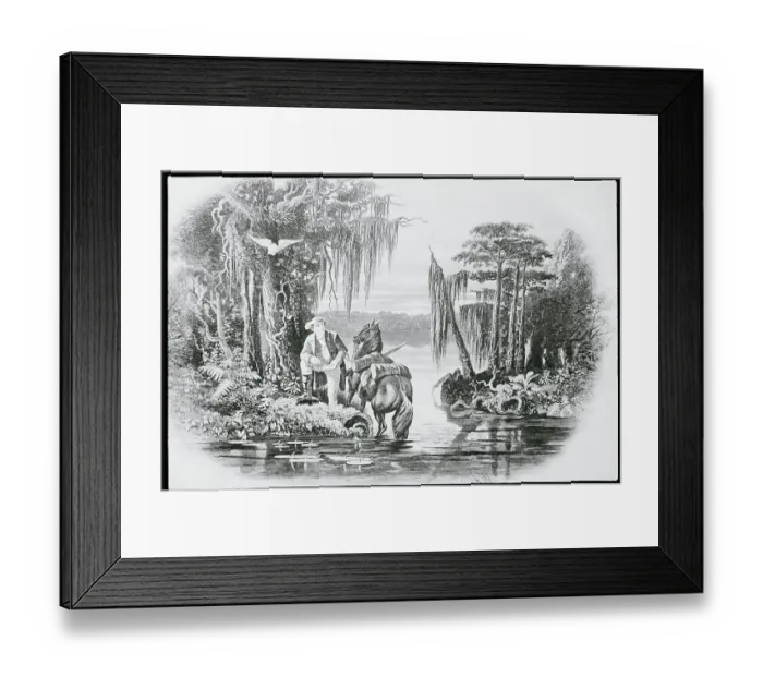 Framed Print : Portrait of John Tyler Framed Print : Portrait of John Tyler