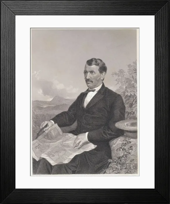 Framed Print : Portrait of David Livingstone Framed Print : Portrait of David Livingstone