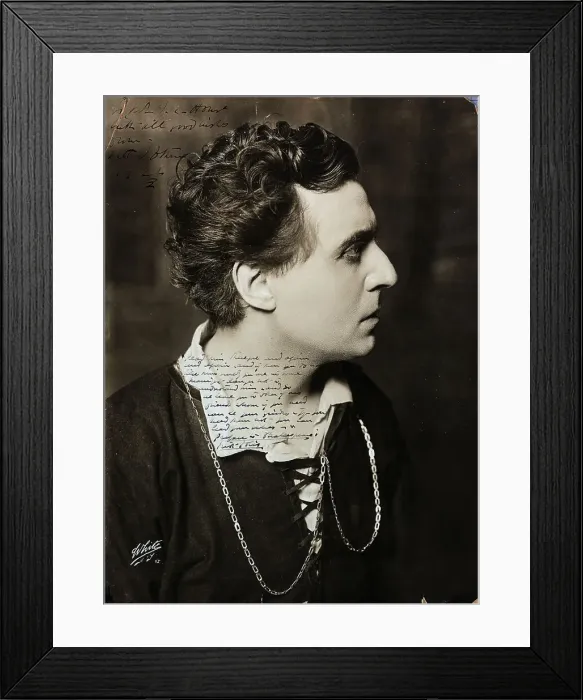 Framed Print : Profile Port. Costumed Edward H.Sothern Framed Print : Profile Port. Costumed Edward H.Sothern