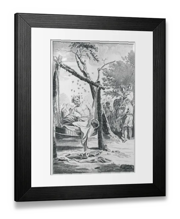 Framed Print : The Torturing of Bishop Marcus Framed Print : The Torturing of Bishop Marcus