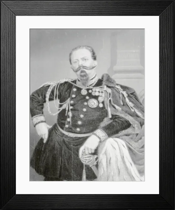 Framed Print : Portrait of Victor Emmanuel II Framed Print : Portrait of Victor Emmanuel II