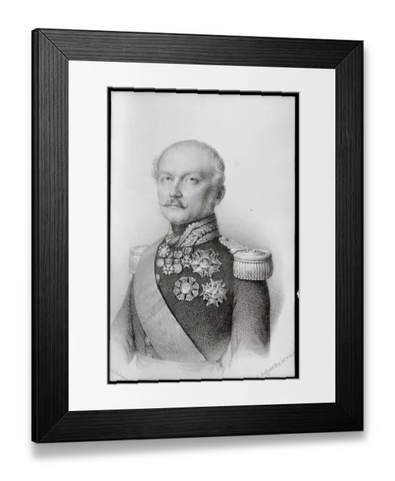 Framed Print : Portrait of General Nicolas Oudinot Framed Print : Portrait of General Nicolas Oudinot