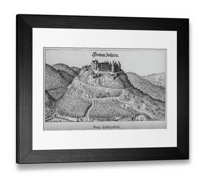 Framed Print : Castle of House of Zollern Framed Print : Castle of House of Zollern