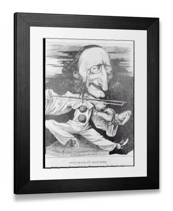 Framed Print : Offenbach Jettatore Framed Print : Offenbach Jettatore