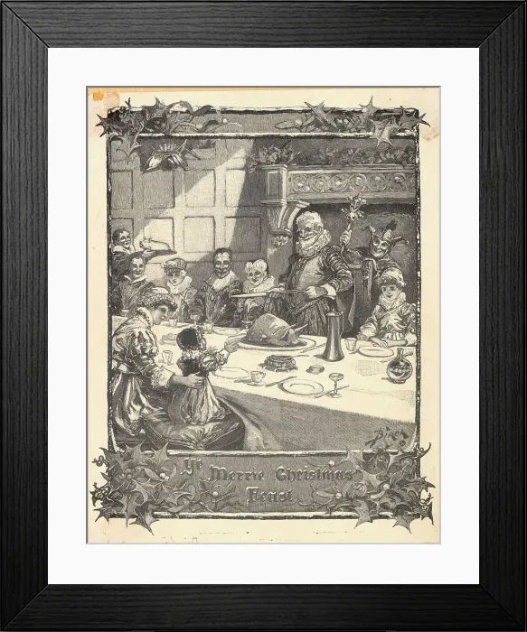 Framed Print : Master of Medieval Castle Carving Goose Framed Print : Master of Medieval Castle Carving Goose