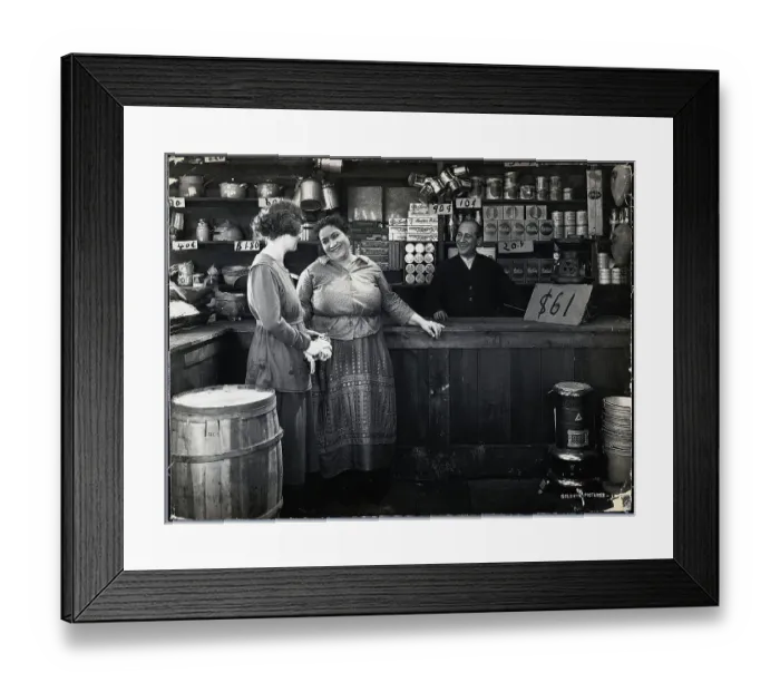 Framed Print : Movie Still / People In Grocery Store Framed Print : Movie Still / People In Grocery Store