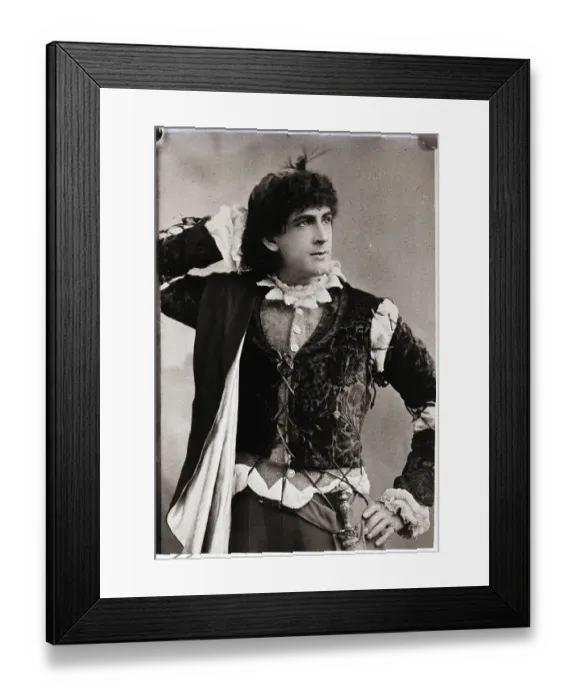 Framed Print : Maurice Barrymore In Costume Framed Print : Maurice Barrymore In Costume