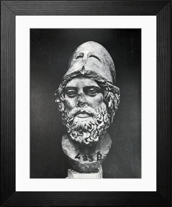 Framed Print : Bust Of Constantine The Great Colossal