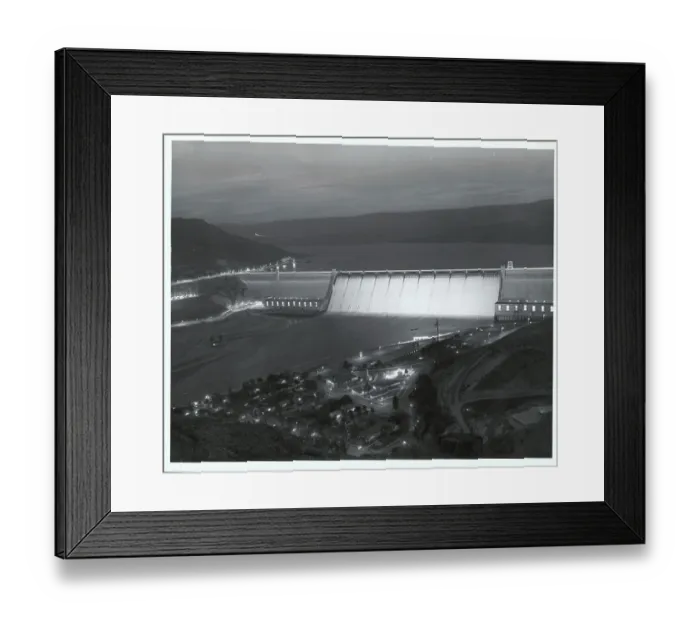 Framed Print : Aerial View of Grand Coulee Dam Framed Print : Aerial View of Grand Coulee Dam