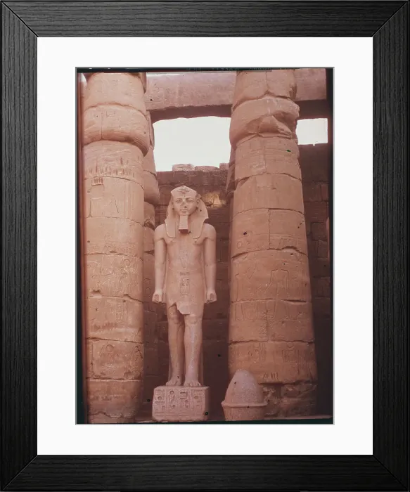Framed Print : Egyptian Temple in Luxor Framed Print : Egyptian Temple in Luxor